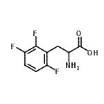 结构式 CAS# 873429-60-8, 2,3,6-三氟苯基丙氨酸