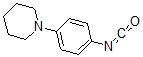 结构式 CAS# 879896-41-0, 1-(4-异氰酸苯基)-哌啶