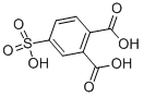 结构式 CAS# 89-08-7, 4-磺基邻苯二甲酸