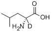 结构式 CAS# 89836-92-0, D-亮氨酸-2-D