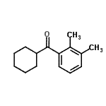 结构式 CAS# 898769-12-5, 环己基(2,3-二甲基苯基)甲酮