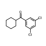 结构式 CAS# 898769-51-2, 环己基(3,5-二氯苯基)甲酮