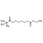 结构式 CAS# 898776-45-9, 乙基9,9-二甲基-8-氧代癸酸酯