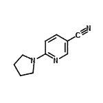 结构式 CAS# 90839-82-0, 6-(1-吡咯烷基)烟腈
