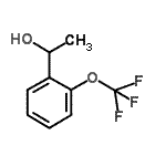 结构式 CAS# 910442-37-4, 1-[2-(三氟甲氧基)苯基]乙醇