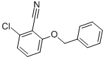 结构式 CAS# 92161-40-5, 2-氯-6-苄氧基苯甲腈