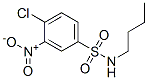 结构式 CAS# 96-61-7, N-丁基-4-氯-3-硝基苯磺酰胺