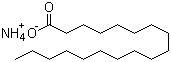 结构式 CAS# 1002-89-7, 硬脂酸铵