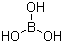 结构式 CAS# 10043-35-3, 硼酸