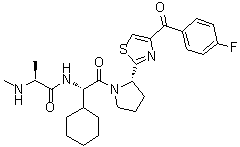 结构式 CAS# 1005342-46-0, LCL 161