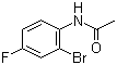 结构式 CAS# 1009-22-9, 2'-溴-4'-氟乙酰苯胺; 2-溴-4-氟苯乙酰胺