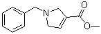 structure of CAS# 101046-34-8, 2,5-Dihydro-1-(phenylmethyl)-1H-pyrrole-3-carboxylic acid methyl ester