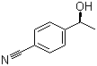 结构式 CAS# 101219-71-0, (S)-1-(4-氰基苯基)乙醇
