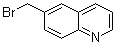 结构式 CAS# 101279-39-4, 6-(溴甲基)喹啉