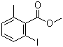 structure of CAS# 103440-55-7, Methyl 2-iodo-6-methylbenzoate;2-Iodo-6-methylbenzoic acid methy ester