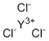 结构式 CAS# 10361-92-9, 氯化钇