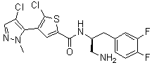 结构式 CAS# 1047634-63-8, GSK 2110183