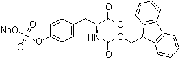 structure of CAS# 106864-37-3, Fmoc-O-sulfo-L-tyrosine sodium salt