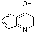 structure of CAS# 107818-20-2, Thieno[3,2-b]pyridin-7-ol;7-Hydroxythieno[3,2-b]pyridine