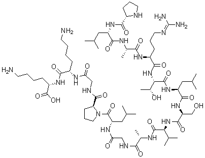 结构式 CAS# 108334-68-5, Syntide 2