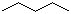 structure of CAS# 109-66-0, Pentane