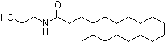 结构式 CAS# 111-57-9, N-(2-羟基乙基)硬脂酰胺; 硬脂酰胺 MEA