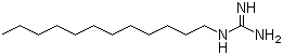 Dodecylguanidine molecular structure (CAS 112-65-2)
