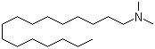结构式 CAS# 112-69-6, 十六烷基二甲基叔胺