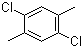 structure of CAS# 1124-05-6, 1,4-Dichloro-2,5-dimethylbenzene;2,5-Dichloro-p-xylene