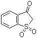 结构式 CAS# 1127-35-1, 苯并[b]噻吩-3(2H)-酮 1,1-二氧化物