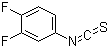 结构式 CAS# 113028-75-4, 3,4-二氟苯异硫氰酸酯