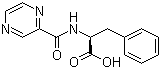 结构式 CAS# 114457-94-2, N-(2-吡嗪基羰基)-L-苯丙氨酸; 硼替佐米中间体