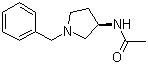结构式 CAS# 114636-33-8, (R)-(+)-1-苄基-3-乙酰氨基吡咯烷