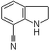 结构式 CAS# 115661-82-0, 7-氰基吲哚啉