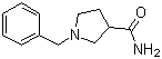 结构式 CAS# 115687-29-1, 1-苄基吡咯烷-3-甲酰胺