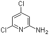 structure of CAS# 116632-24-7, 2-Amino-4,6-dichloropyridine;4,6-Dichloro-2-aminopyridine