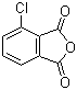 structure of CAS# 117-21-5, 3-Chlorophthalic anhydride