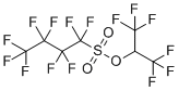 结构式 CAS# 118334-96-6, 1,1,1,3,3,3-六氟丙烷-2-基1,1,2,2,3,3,4,4,4-九氟丁烷-1-磺酸酯