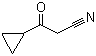 结构式 CAS# 118431-88-2, 3-环丙基-3-氧代丙腈