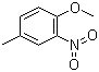 structure of CAS# 119-10-8, 4-Methyl-2-nitroanisole;4-Methoxy-3-nitrotoluene
