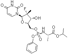 结构式 CAS# 1190308-01-0, PSI 7976