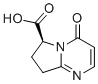 structure of CAS# 1190392-22-3, (S)-4-Oxo-4,6,7,8-tetrahydropyrrolo[1,2-a]pyrimidine-6-carboxylic acid