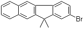 结构式 CAS# 1198396-39-2, 2-溴-11,11-二甲基-11H-苯并[b]芴
