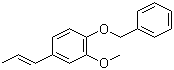 结构式 CAS# 120-11-6, 1-苄氧基-2-甲氧基-4-丙烯基苯