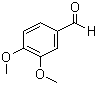 structure of CAS# 120-14-9, Veratraldehyde;Methylvanillin; Protocatechualdehyde dimethyl ether; Protocatechuic aldehyde dimethyl ether; Vanillin methyl ether; Veratric aldehyde; Veratrum aldehyde; Veratryl aldehyde; 3,4-Dimethoxy-benzaldehyde