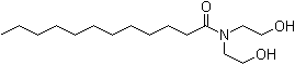 结构式 CAS# 120-40-1, N,N-二(2-羟基乙基)月桂酰胺