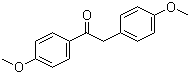 结构式 CAS# 120-44-5, 1,2-双(4-甲氧基苯基)乙酮