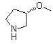 structure of CAS# 120099-60-7, (3R)-3-Methoxypyrrolidine;(R)-3-Methoxypyrrolidine; (R)-3-Methoxypyrrolidine