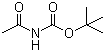 structure of CAS# 120157-98-4, Acetylcarbamic acid 1,1-dimethylethyl ester
