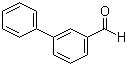 结构式 CAS# 1204-60-0, 3-苯基苯甲醛; 1,1'-联苯-3-甲醛